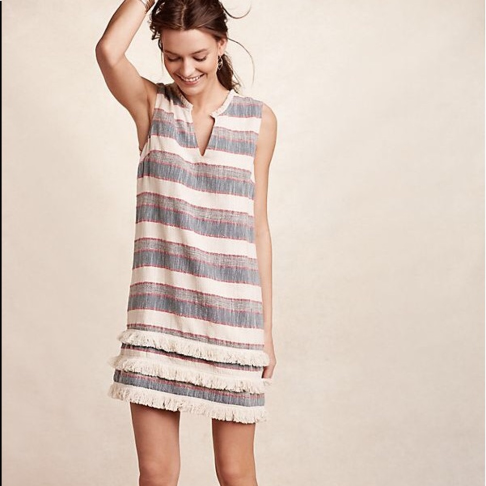 Holding Horses Striped fringe Dress